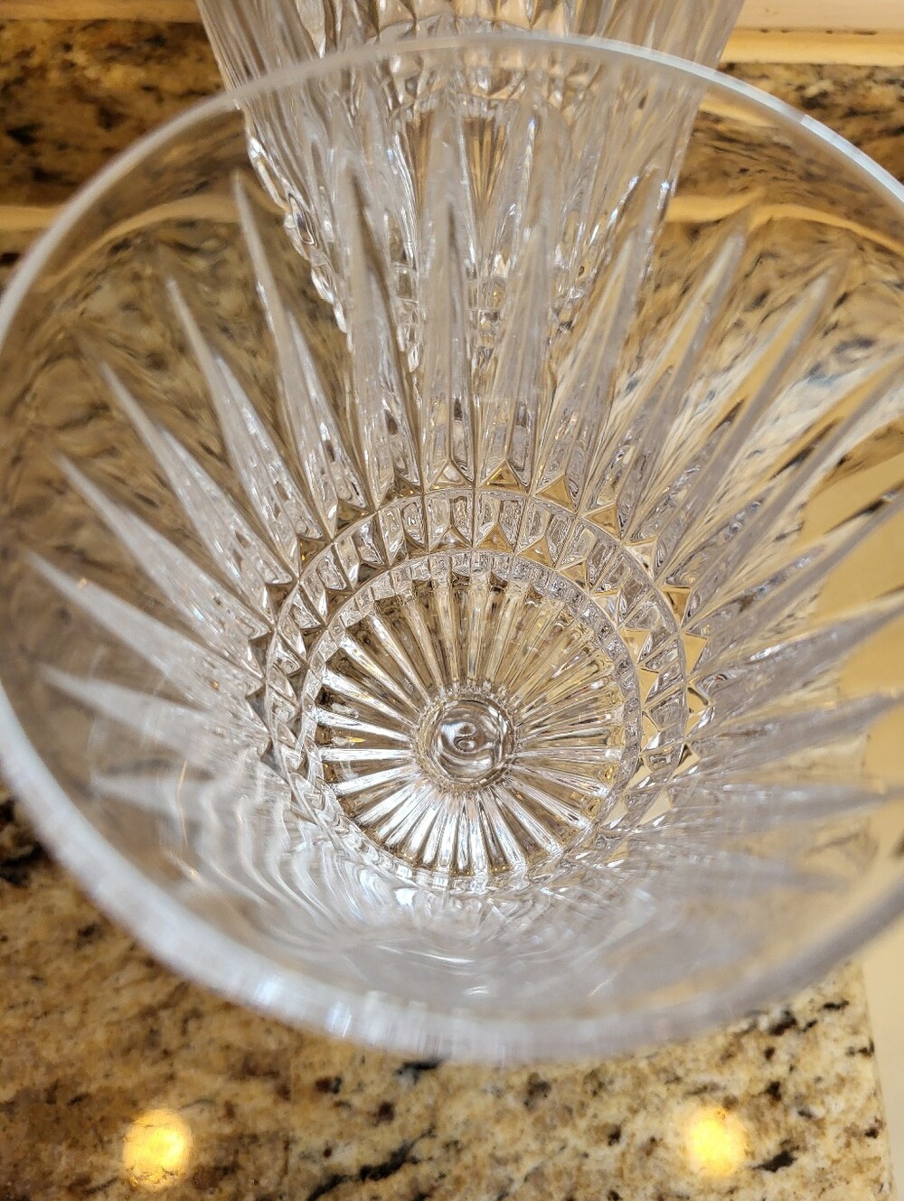 Fostoria Heritage Clear Goblet Wine Glasses - Set of 2 7.25 x 3.25 Inches - Picture 4 of 10